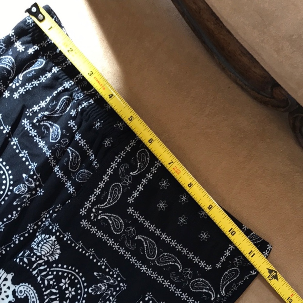 Leggings Black/White. One Size - Picture 3 of 6